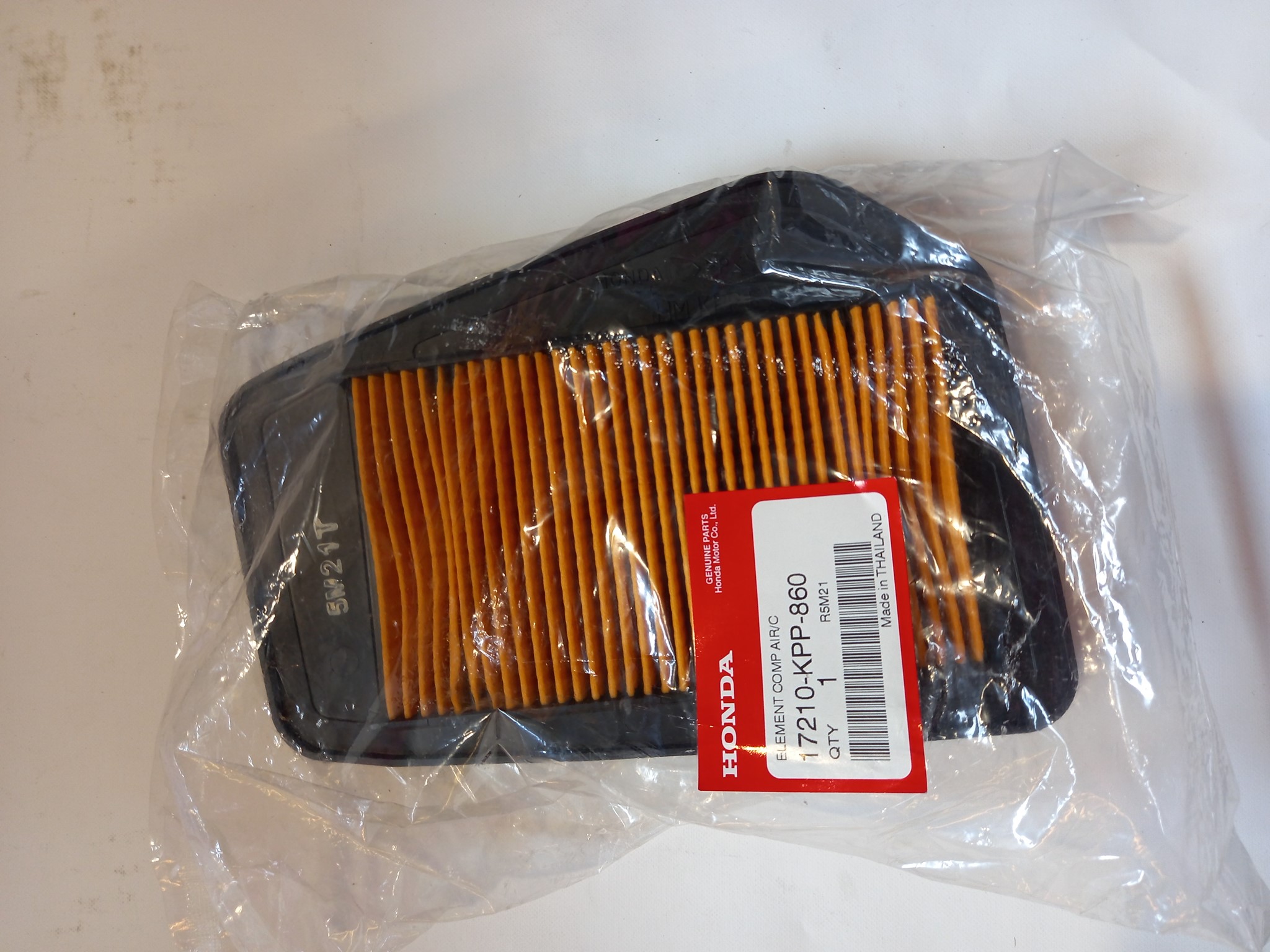 Picture of Honda  LUFTFILTERELEMENT  17210-KPP-860