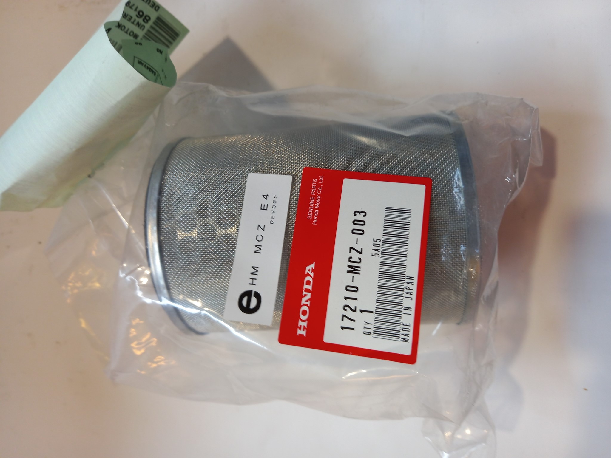 Picture of Honda  LUFTFILTER  17210-MCZ-003
