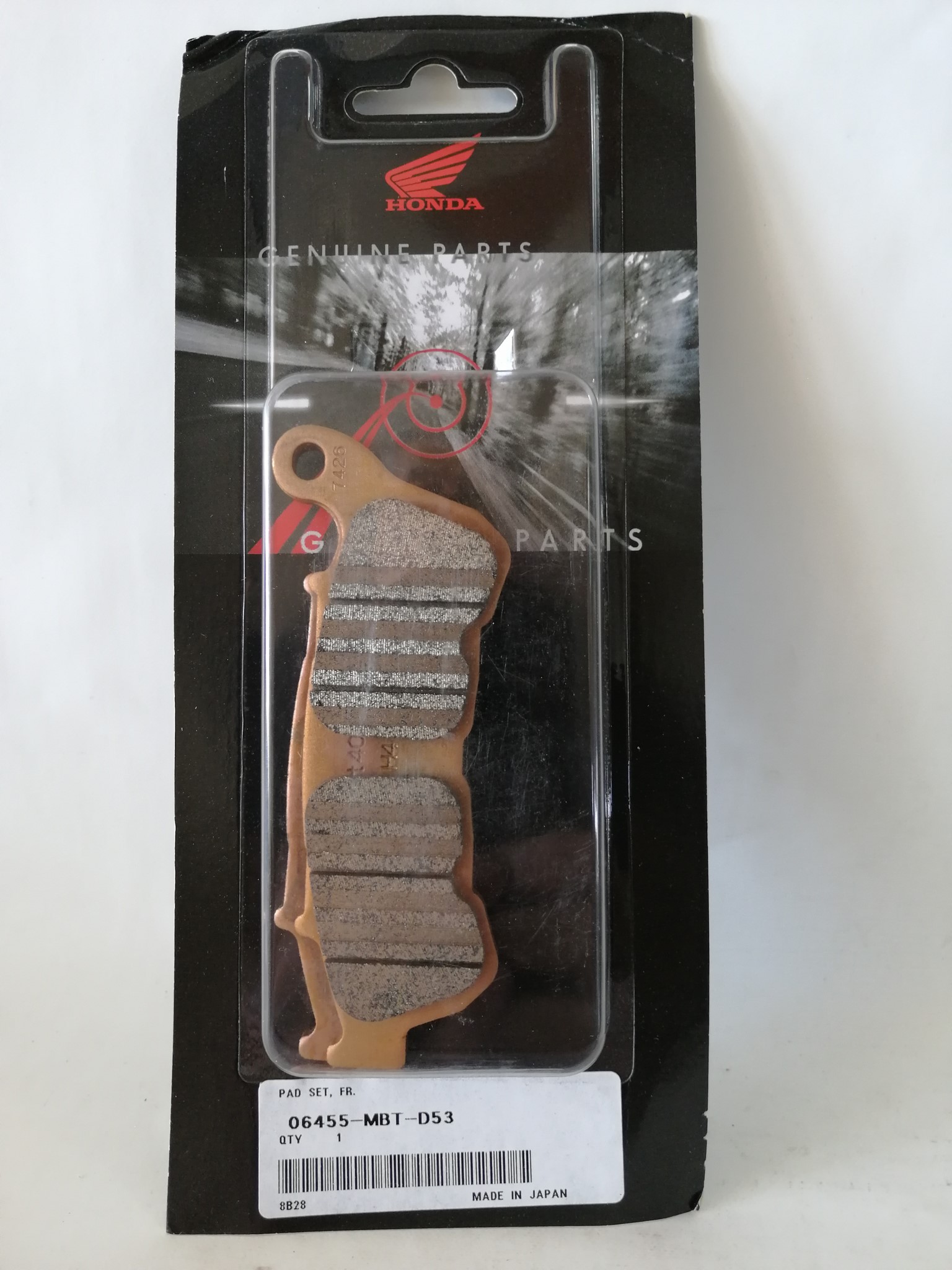 Picture of BREMSKLOTZ SATZ  XL1000V  06455-MBT-D53