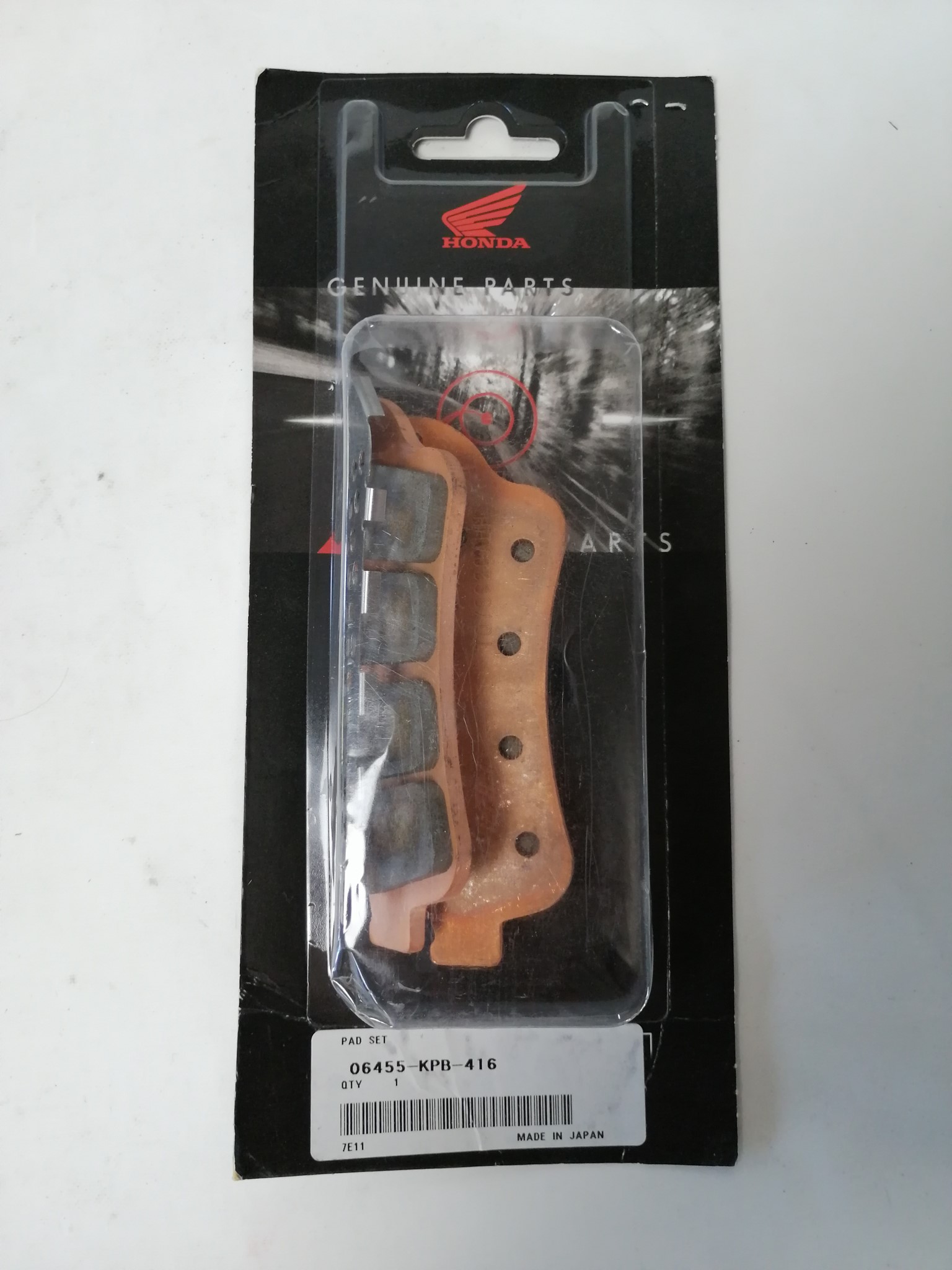 Picture of BREMSBELAG VORNE    06455-KPB-416