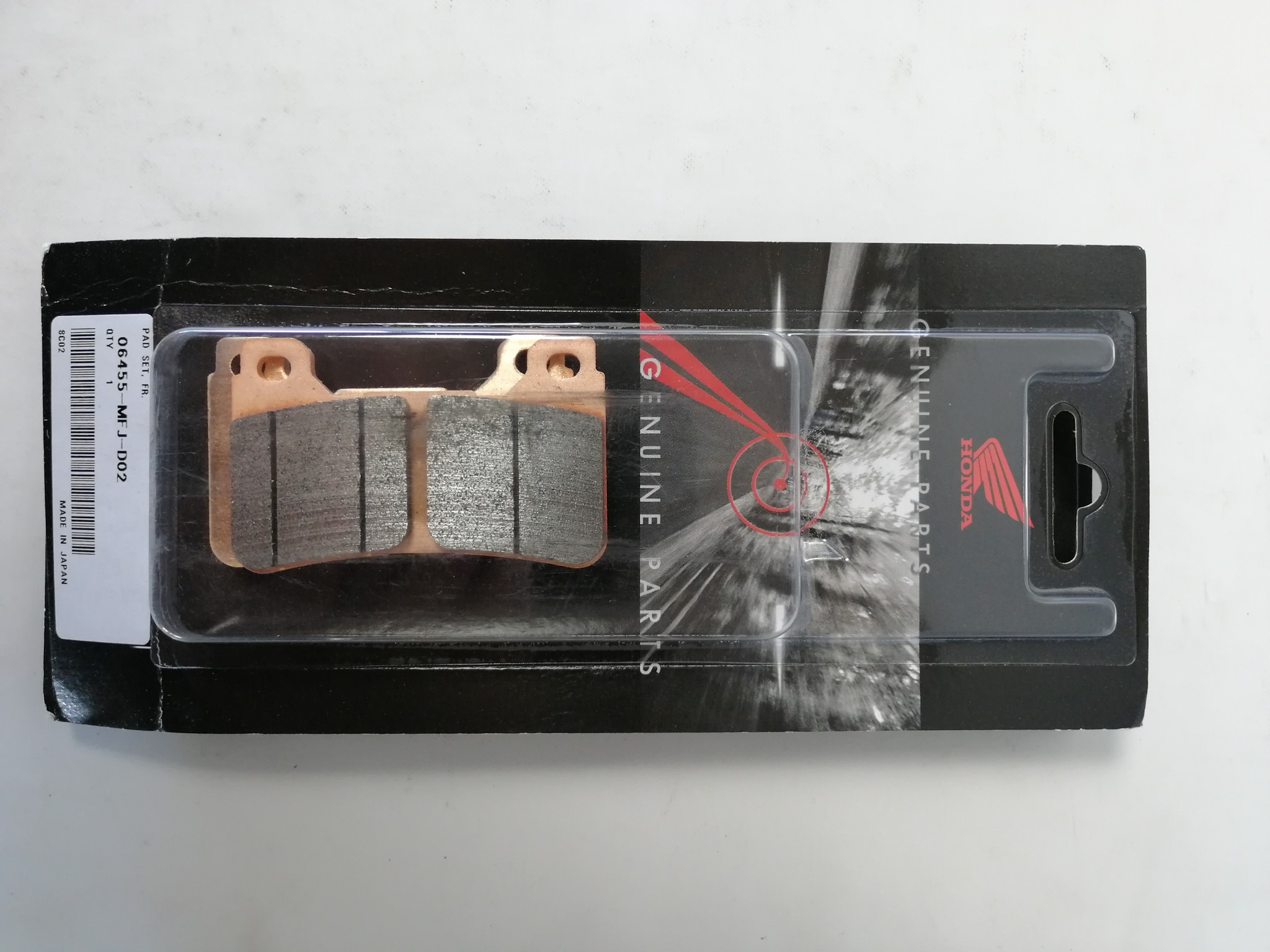 Picture of BREMSKLOTZ SATZ  CBR600RR  06455-MFJ-D02