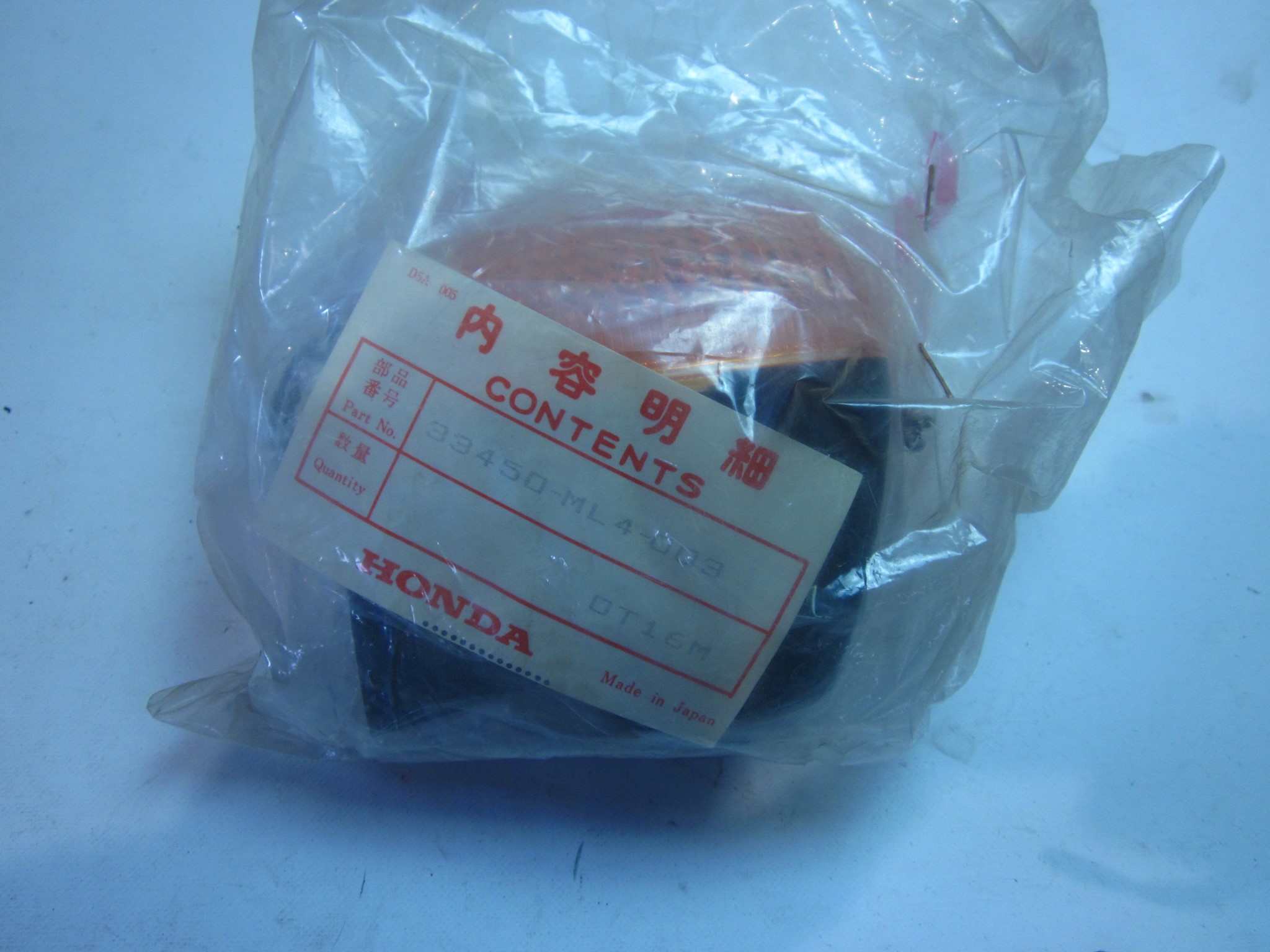 Picture of BLINKER VO.LI.  33450-ML4-003  CB 450 S