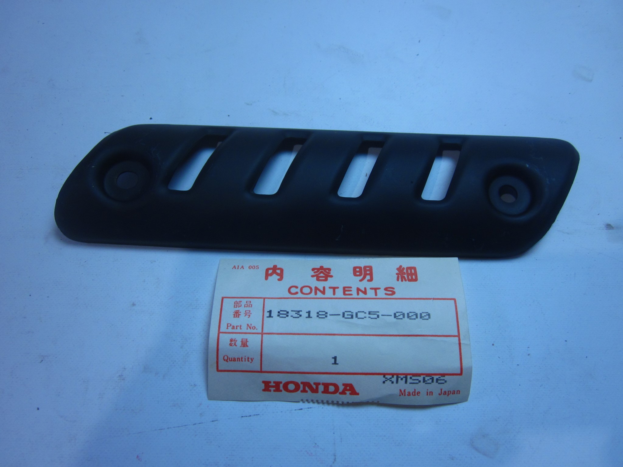 Bild von SCHALLDAEMPFERSCHUTZ  18318-GC5-000  MTX 80 C